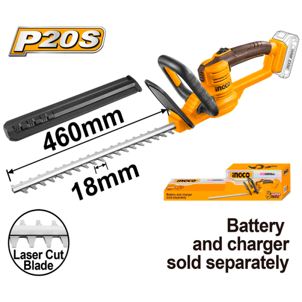 Аккумуляторный кусторез INGCO CHTLI20018 в Екатеринбурге