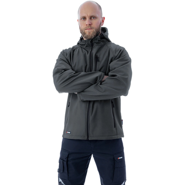 Куртка софтшелл Brodeks KS232, серый (L) КА-00004011-L