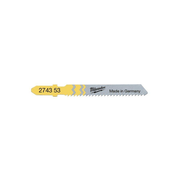 Полотна для лобзика Milwaukee T119B 50мм 5шт.