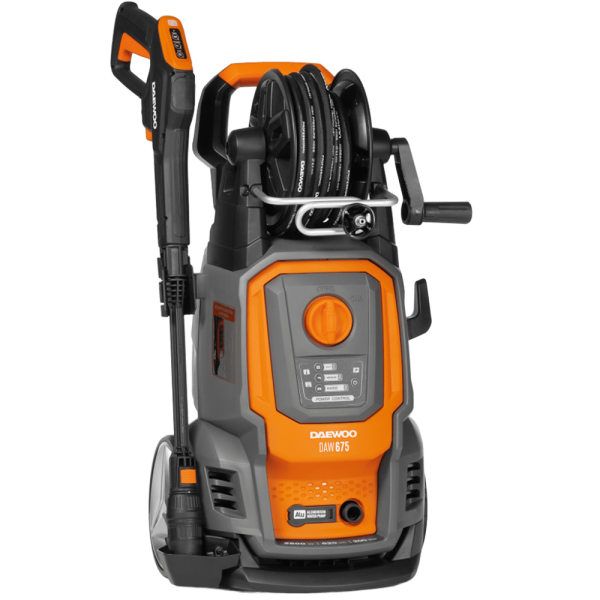 Мойка высокого давления DAEWOO DAW 675 FULL CONTROL 2600Вт,200Бар,10,3л/мин.,620 л/ч,шланг 12м в Екатеринбурге