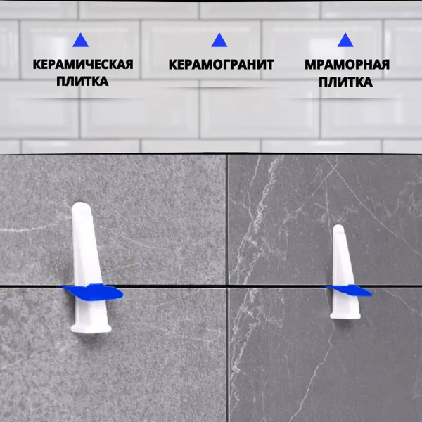 Зажим ПРОФИ МИНИ (2,0 мм) 100 шт. синий  НФ-00001726 в Екатеринбурге 