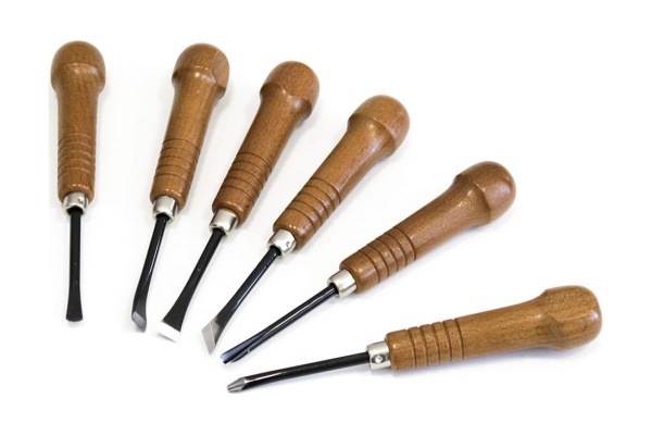 Набор резцов японских Tohosha Kunimitsu 6шт.,  М00010269