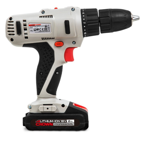 Аккумуляторная дрель-шуруповерт CROWN CT21056L-2 BMC в Екатеринбурге