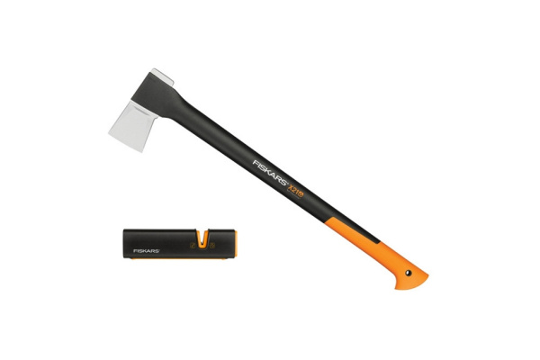 Топор-колун Х21 + точилка Fiskars 129047 1019333