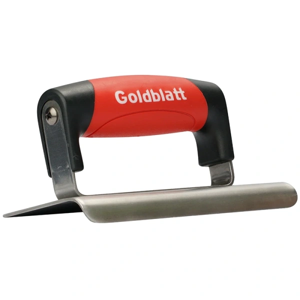 Кельма из нержавеющей стали с радиусным загибом GOLDBLATT  1/4 3/8  G16130 в Екатеринбурге 