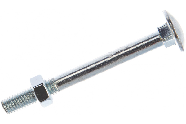 Болт мебельный СТРОЙБАТ DIN 603  8x80 с гайкой 2шт 021350 в Екатеринбурге