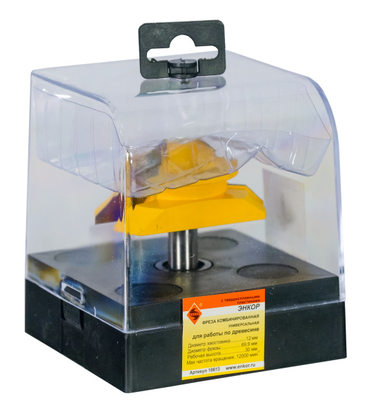 Фреза для сращивания ЭНКОР D69.9мм. H30мм. хвостовик 12мм. твердосплавная  10613 в Екатеринбурге