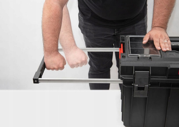 Ящик для инструментов на колесах QBRICK SYSTEM ONE Trolley Profi 10502170 в Екатеринбурге 