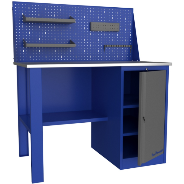 Верстак металлический с экраном ВЕРСТАКОФФ PROFFI-E 112 Т Э-1 116203 в Екатеринбурге