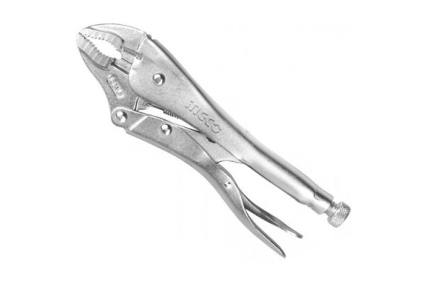 Клещи с фиксатором INGCO 180 мм  HCJLW0207