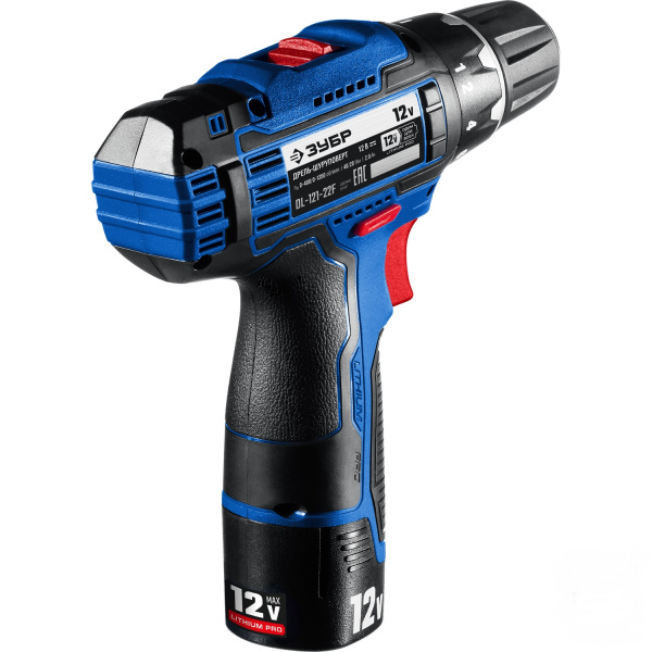 Дрель-шуруповерт аккумуляторный ЗУБР DL-121-22F в Екатеринбурге
