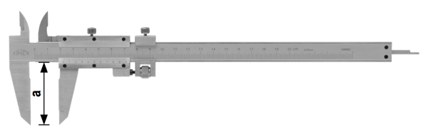 Штангенциркуль "Kinex" 200мм. шаг 0,02мм. винтовой фиксатор  6002 в Екатеринбурге 
