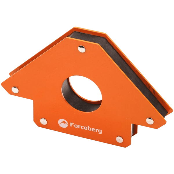 Магнитный держатель для сварки для 3-х углов. Максимальное усилие 34 кг, Forceberg