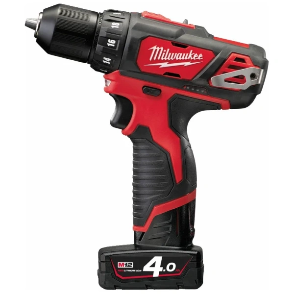 Аккумуляторная безударная дрель-шуруповерт Milwaukee M12BDD-402С 4933441925
