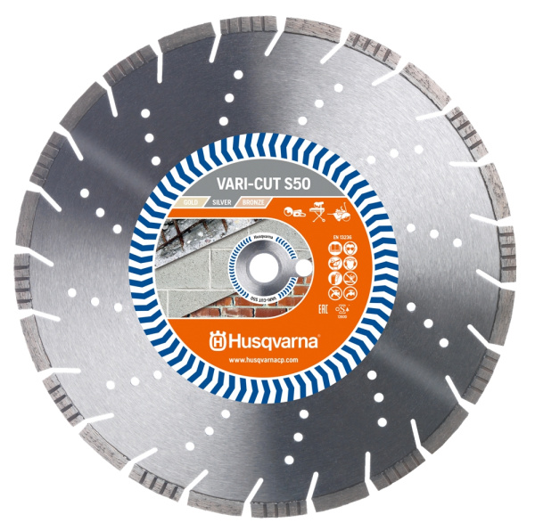 Диск алмазный "HUSQVARNA" VARI-CUT S50-400-25.4/20.0  5865955-03