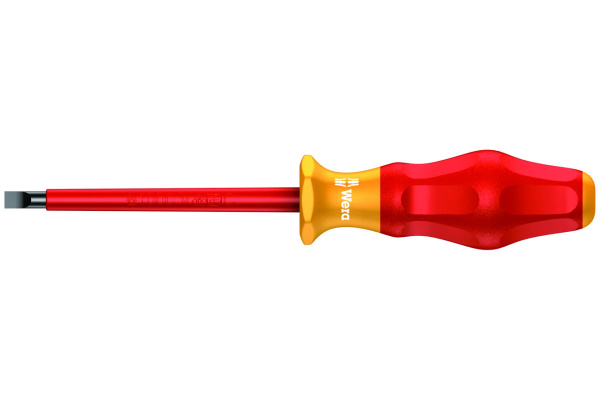 Отвертка диэлектрическая Wera SL 3,5х0,6х100мм WE-031582