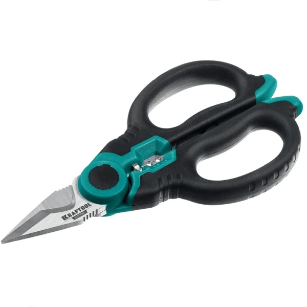 Ножницы электрика KRAFTOOL Electric  4-в-1 160 мм с чехлом  23356 в Екатеринбурге 