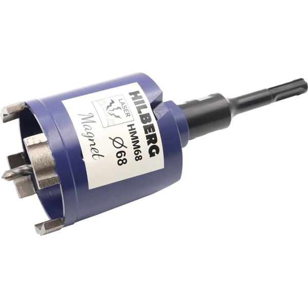Коронка алмазная по бетону HILBERG Laser Magnet 68 мм HMM68 в Екатеринбурге