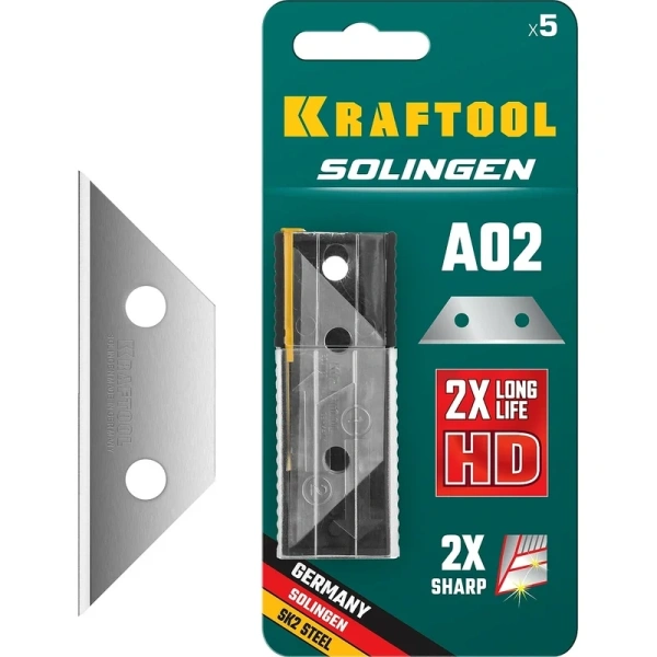 Лезвие трапециевидное Kraftool 5шт  09627-S5_z02 в Екатеринбурге