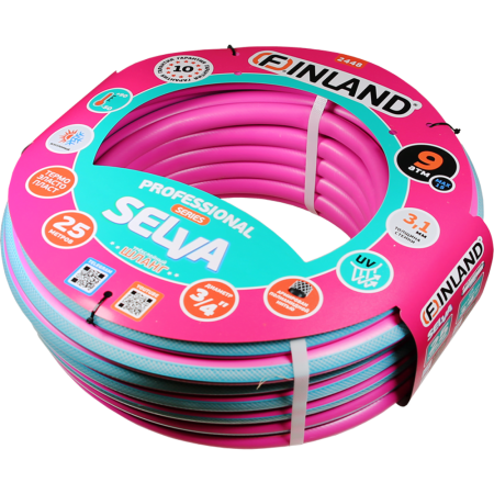 Шланг FINLAND SELVA ТЭП 3/4", 25м, 3-слойный  2448 в Екатеринбурге