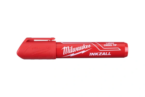 Маркер Milwaukee INKZALL для стройплощадки большой красный 4932471556