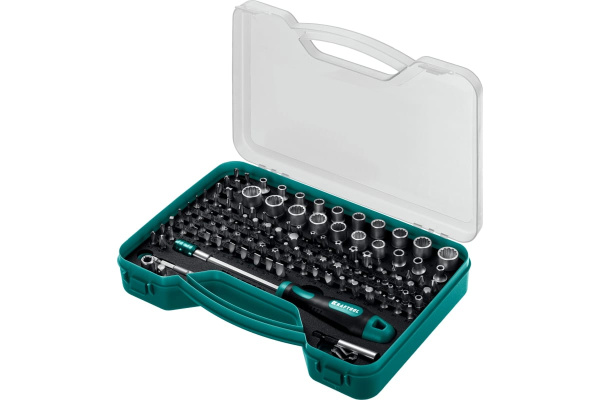 Набор бит + отвертка-битодержатель Kraftool X-Drive 122пр.  26816 в Екатеринбурге