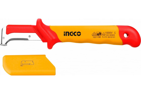 Диэлектрический нож электрика INGCO INDUSTRIAL 185х50 мм  HIDCK1851