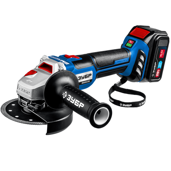 УШМ аккумуляторная ЗУБР AB-125-42