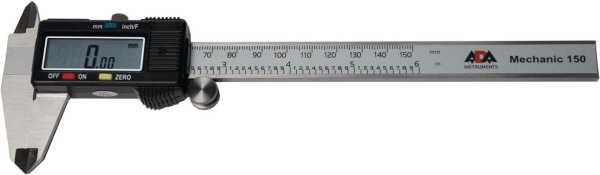 Штангенциркуль цифровой "ADA" 0-150мм. 0,01мм.  A00379