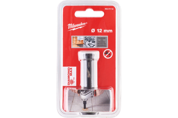 Алмазное корончатое сверло Milwaukee М14 12мм 4932471762