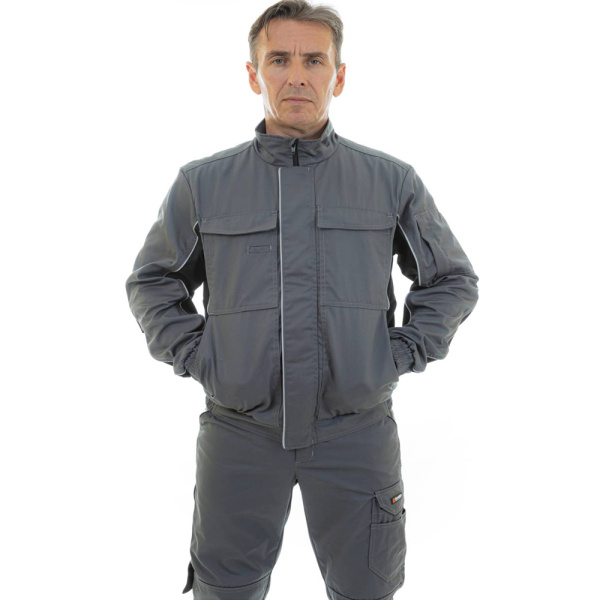 Куртка Brodeks KS201, серый/черный (L) 00-00002099-L в Екатеринбурге