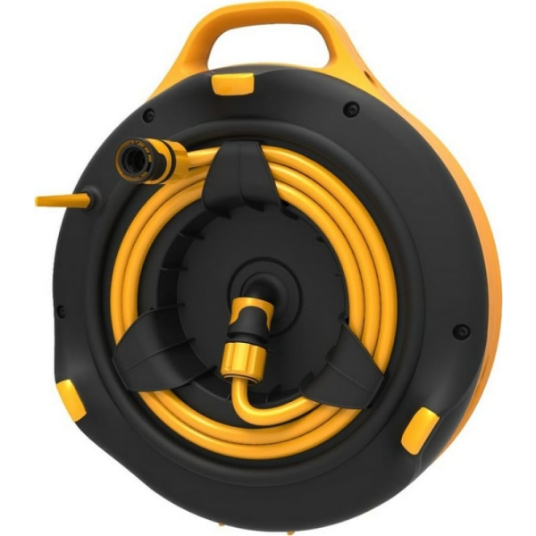 Катушка со шлангом Fiskars 3/8" (9мм) 15м и набором аксессуаров  1020436 в Екатеринбурге