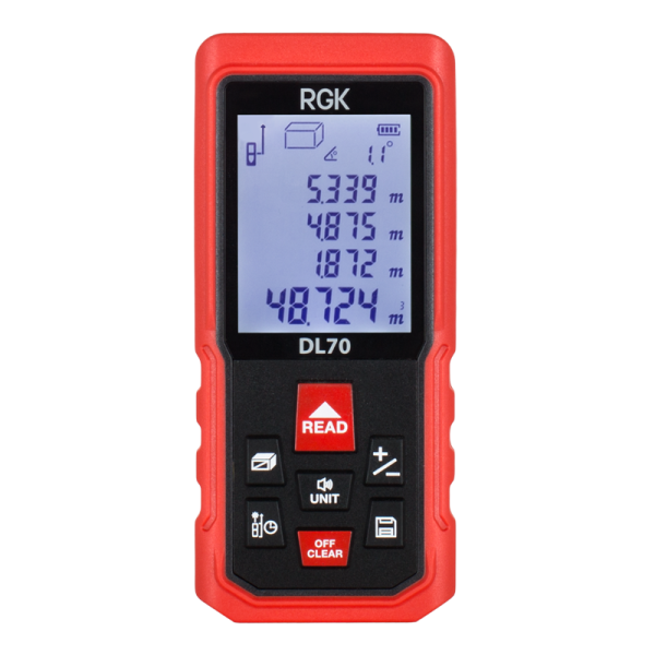 Лазерный дальномер RGK DL70 УТ-00011975