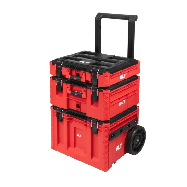 Система хранения инструментов №1 DLT RED PRO кейс №5, №4, кейс-тележка №2  4050 в Екатеринбурге 