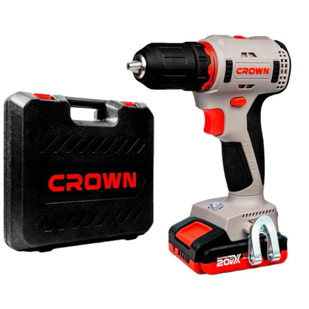 Аккумуляторный шуруповерт CROWN CT21091HX-2 BMC в Екатеринбурге