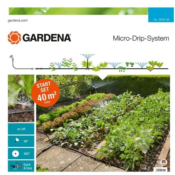 Шланг сочащийся для наземной прокладки (с комплектом) GARDENA 13015-20.000.00