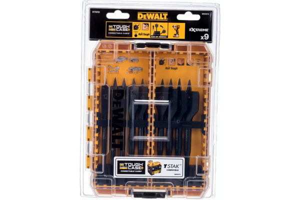 Набор сверл DeWalt  DT60099 универсальных для ударных шуруповертов 5 шт.  DT70751-QZ