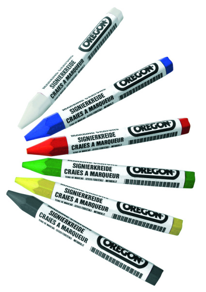 Маркировочный мелок Oregon желтый 12шт 295363