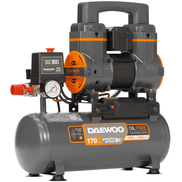 Компрессор безмасляный DAEWOO DAC 180S в Екатеринбурге