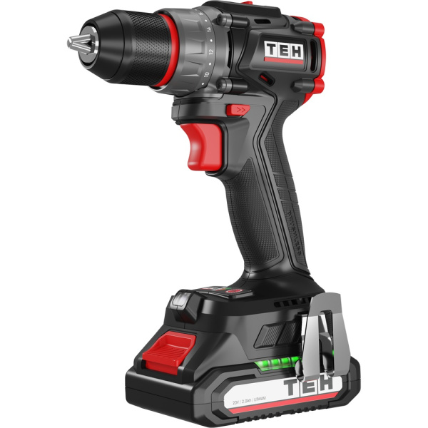 Аккумуляторная дрель TEH TDBL420-2B 20V