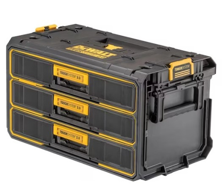 Тумба с 3 ящиками "DeWalt" TOUGHSYSTEM 2.0  DWST08330-1 в Екатеринбурге 