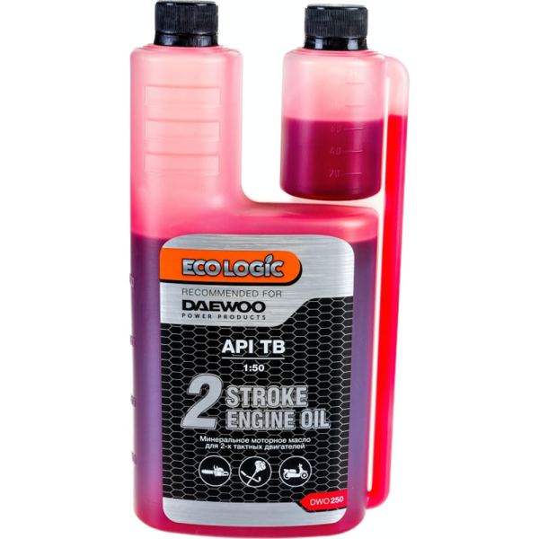 Масло ECOLOGIC для 2-х тактных двигателей DWO 250 в Екатеринбурге