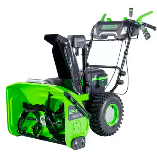 Снегоуборщик аккумуляторный Greenworks GD82ST56, 82V, 61 см, самоходный, бесщеточный, без АКБ и ЗУ в Екатеринбурге
