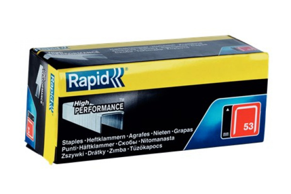 Скобы супертвердые RAPID тип 53 12мм 11859610