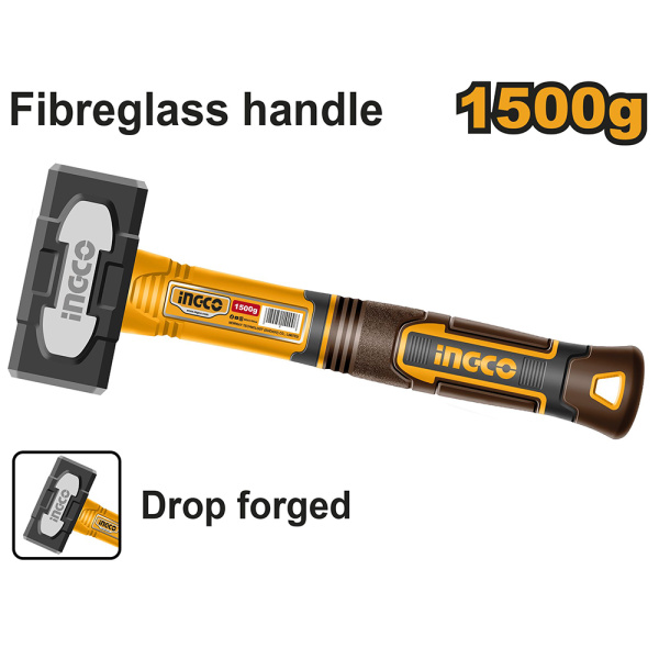 Кувалда с фибергласовой ручкой  INGCO HSTH81500