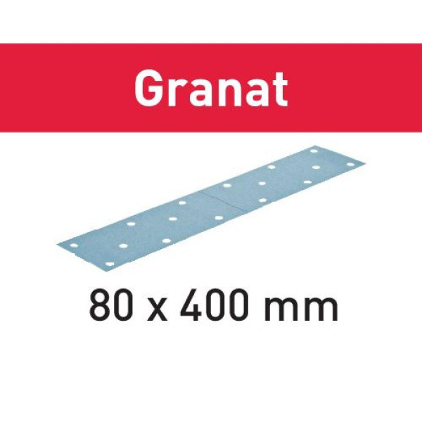 Материал шлифовальный STF 80X400 Granat P 120, "FESTOOL" STF-80X400 P 120 GR 50X 1шт. 497160