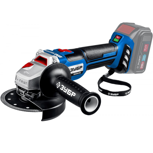 УШМ аккумуляторная  бесщеточная ЗУБР AB-125 в Екатеринбурге