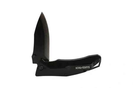 Нож складной SWISS+TECH Bi-Metal Carbide 9см., рукоять алюминий  ST012005 в Екатеринбурге 