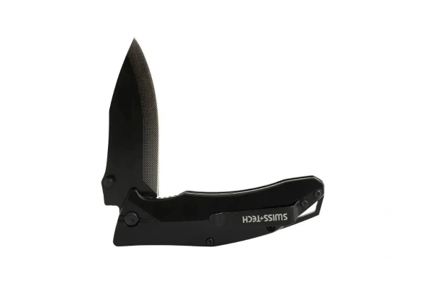 Нож складной SWISS+TECH Bi-Metal Carbide 9см., рукоять алюминий  ST012005 в Екатеринбурге 