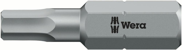 Бита "Wera" Z SW4.0/25мм. WE-05056320009 в Екатеринбурге